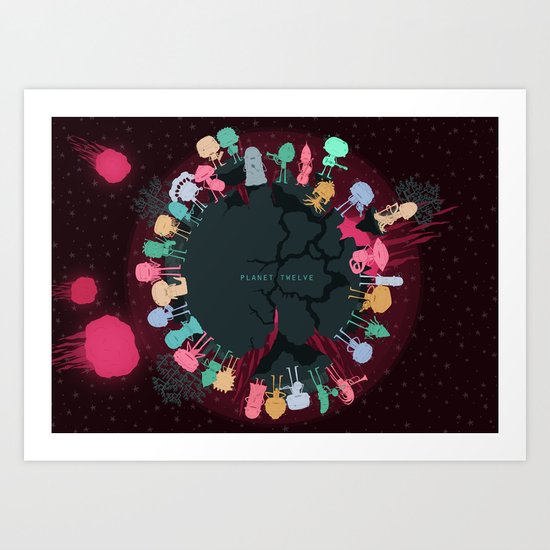 Planet Twelve Art Print