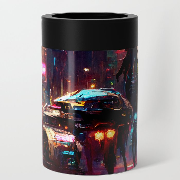 Postcards from the Future - Cyberpunk Street Can Cooler