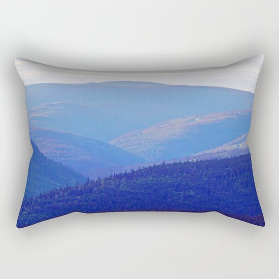 Rolling Hills of the Peninsula Rectangular Pillow