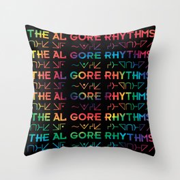 Tie Dyed Rhythm Throw Pillow