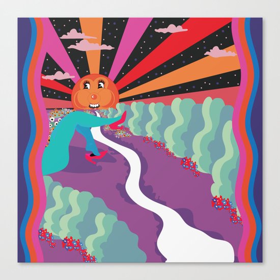 Peeper's Paradise Canvas Print