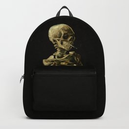 Vincent van Gogh - Skull of a Skeleton with Burning Cigarette Backpack