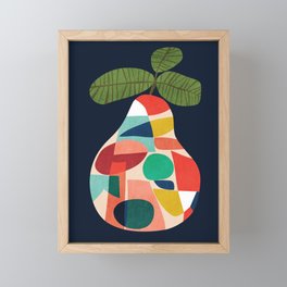 Fresh Pear Framed Mini Art Print