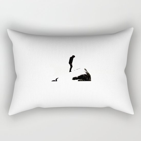 snowblind II. Rectangular Pillow