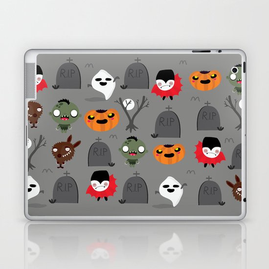 Not that spooky halloween Laptop & iPad Skin