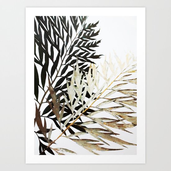 Three-Way Contrast #society6 #decor #buyart Art Print