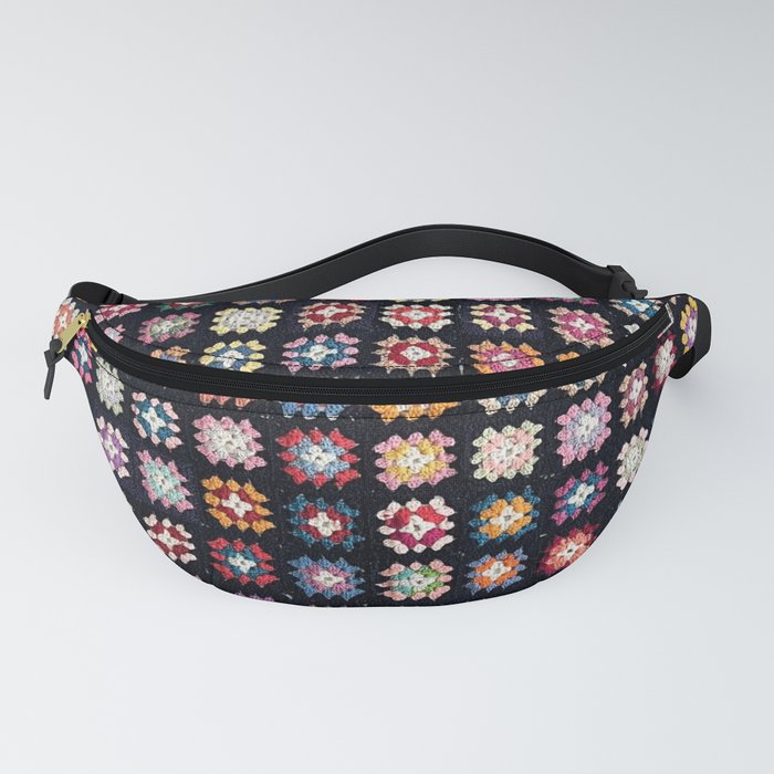 Vintage Granny Squares Fanny Pack by OliveEllis Society6