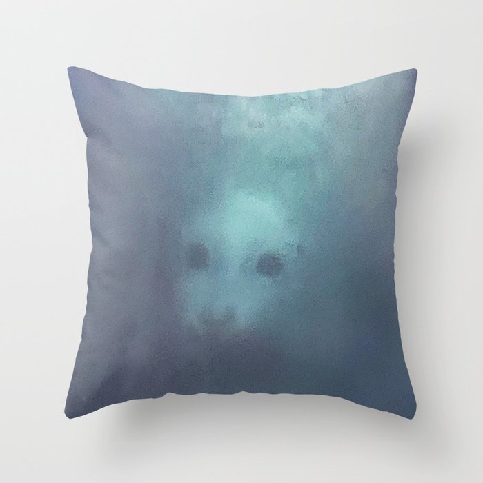 Don't Look Down. Throw Pillow