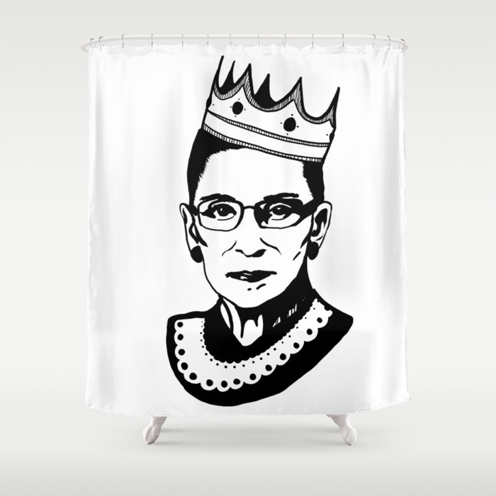 RBG Associate Justice Ruth Bader Ginsburg Shower Curtain