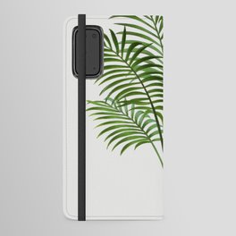 Vintage Botanical Print - Chamaoedorea Palm Tree Illustration Android Wallet Case