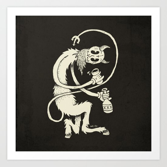 The Devil Art Print