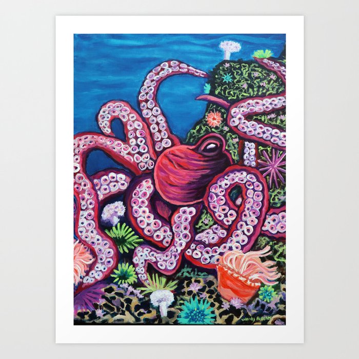 Undersea Treasures Art Print