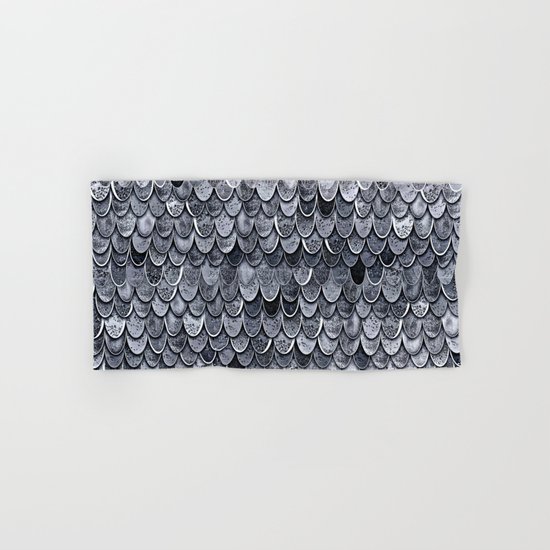 MAGIC MERMAID CLASSIC GREY by Monika Strigel Hand & Bath Towel
