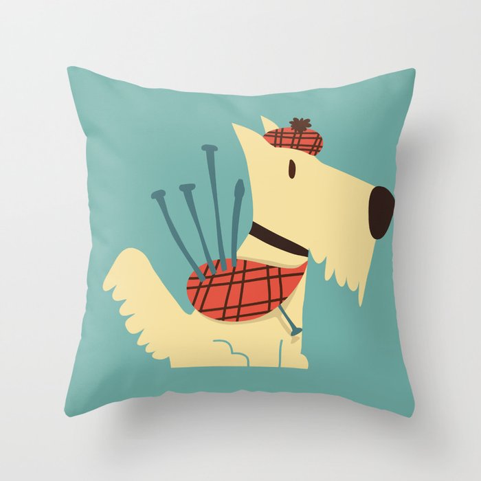 Scottish  Terrier - My Pet Throw Pillow