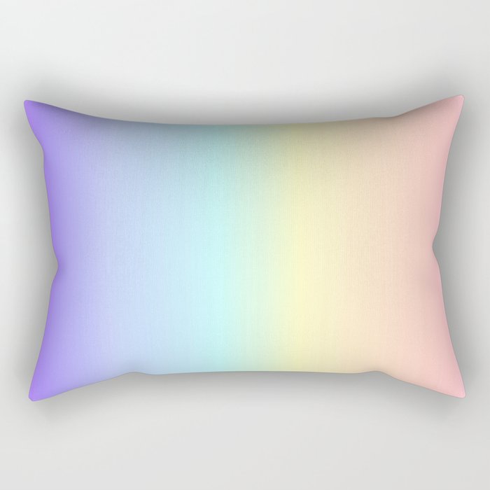 Roy G. Biv - Pastel Rectangular Pillow
