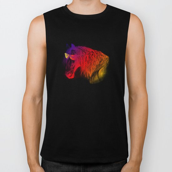 horse Biker Tank