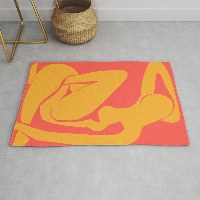 The Blue Nude in Hades by Henri Matisse Rug