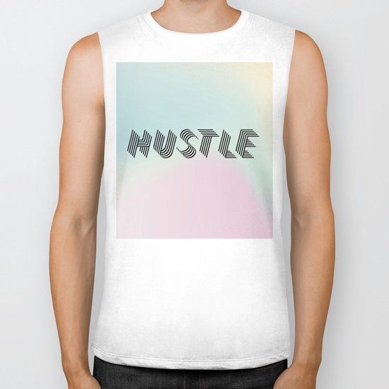 Hustle Gradient (everyday 6/365) Biker Tank
