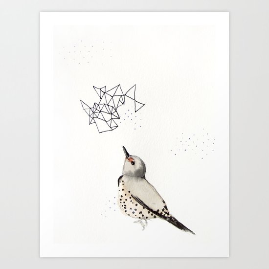 Northern Flicker Art Print