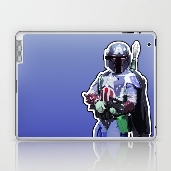 Captain Fett Laptop & iPad Skin
