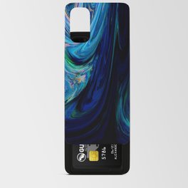 Melancholic Blue Diffraction Pattern Android Card Case