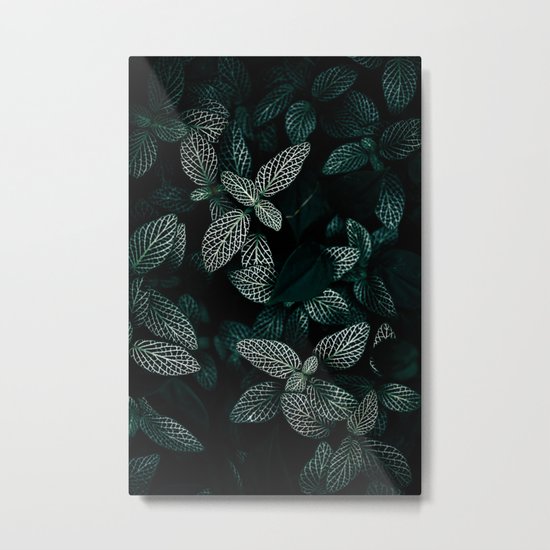 Dark Leaves 3 Metal Print