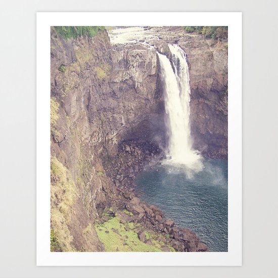 Snoqualmie Falls Art Print