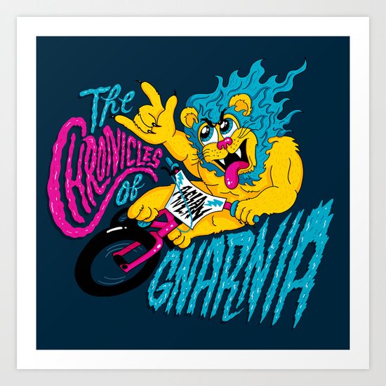 The Chronicles of Gnarnia Art Print