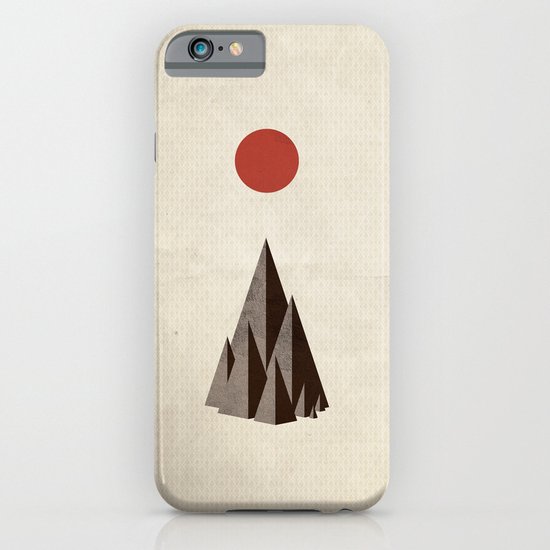 Minimal Mountains iPhone & iPod Case