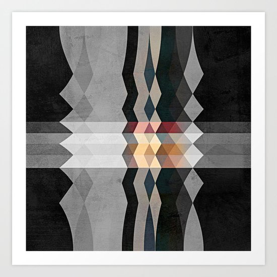 Grunge E5 Art Print