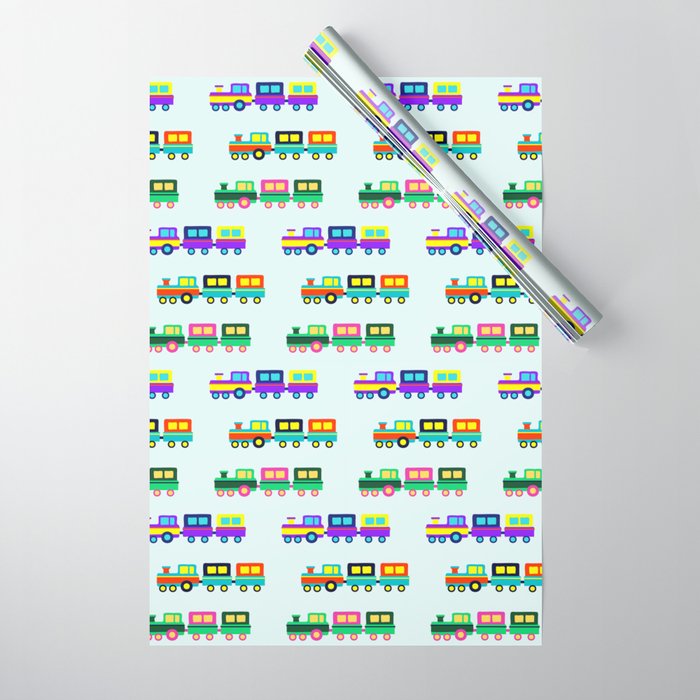 Toy train Wrapping Paper