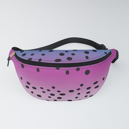 Rainbow Trout Skin Fly Fishing Colorado Fanny Pack