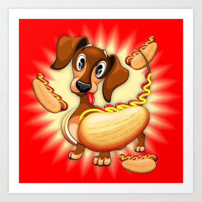 Dachshund hot dog discount
