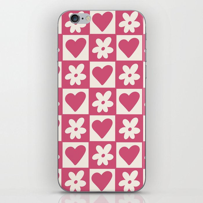 Spring of Flowers and Love - Pink iPhone Skin