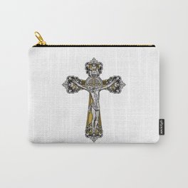 St Benedict Cross Crucifix Carry-All Pouch