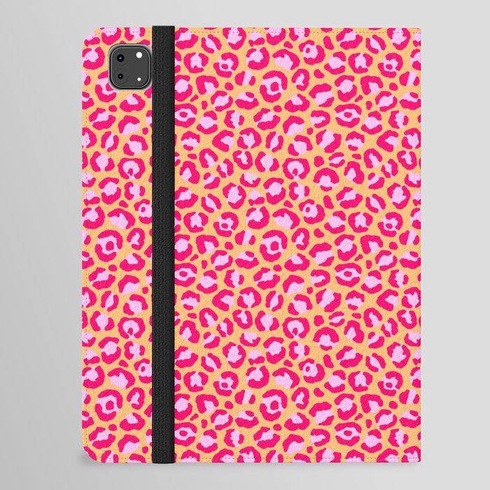 Pink Cheetah Print iPad Folio Case