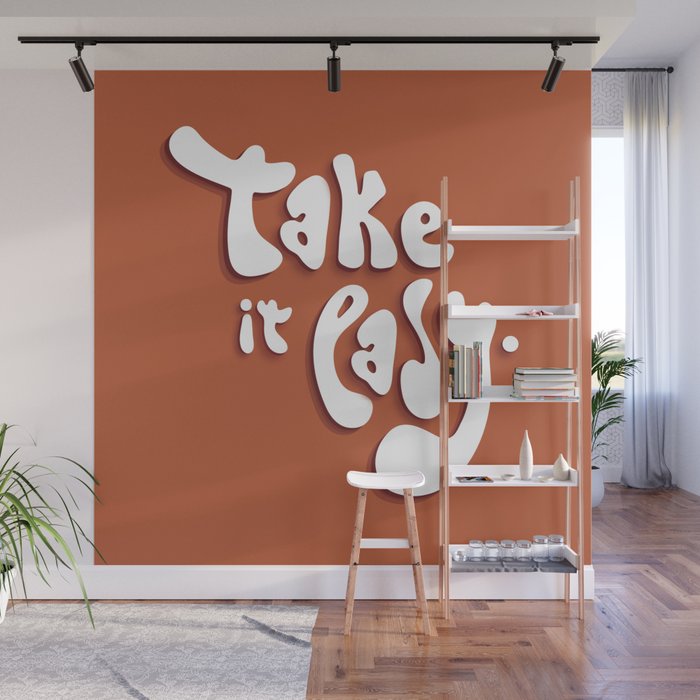Take It Easy Wall Mural By Sarahdoyle Society6
