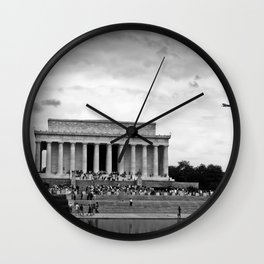 Lincoln Memorial Wall Clock