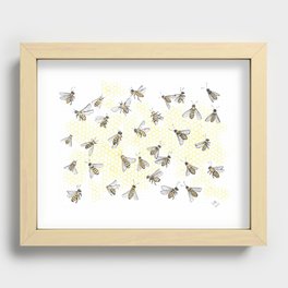 Honey and B Recessed Framed Print