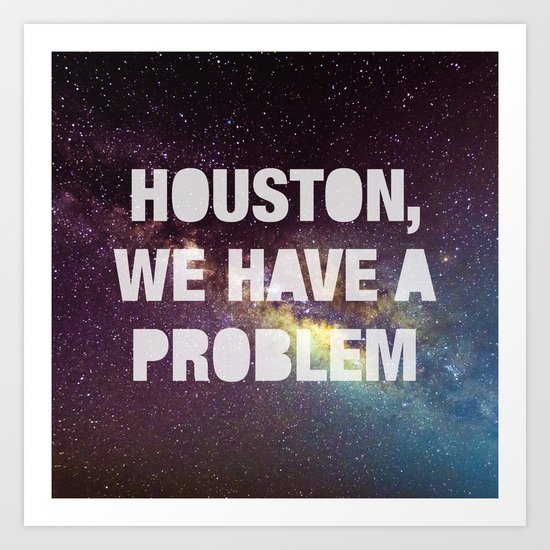 Houston Art Print