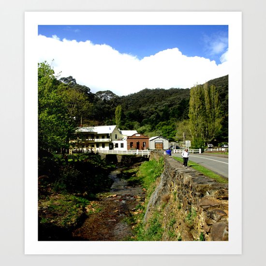 Stringer's Creek - Walhalla Art Print