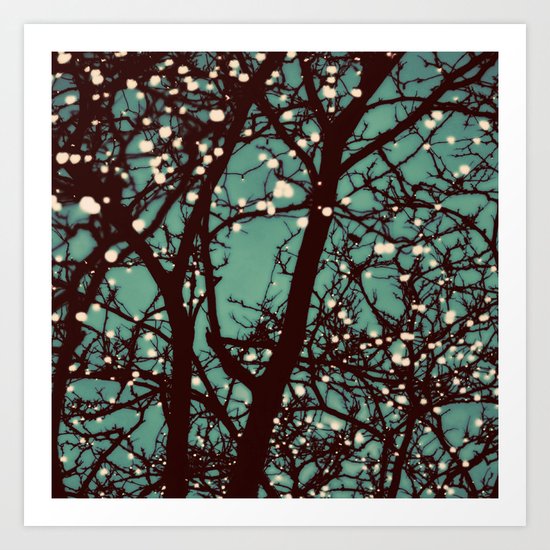 Night Lights Art Print