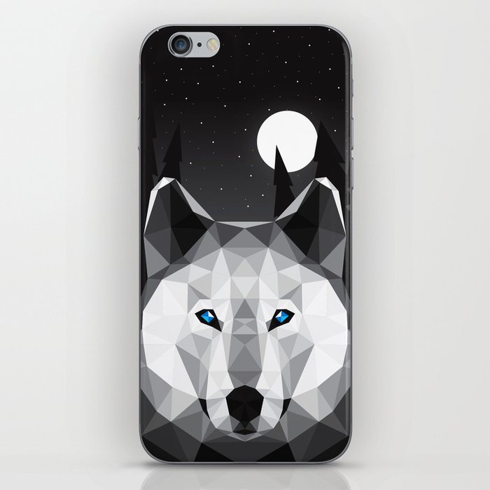 The Tundra Wolf iPhone Skin