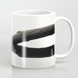 Turtle on The Lake (Black&White) Coffee Mug