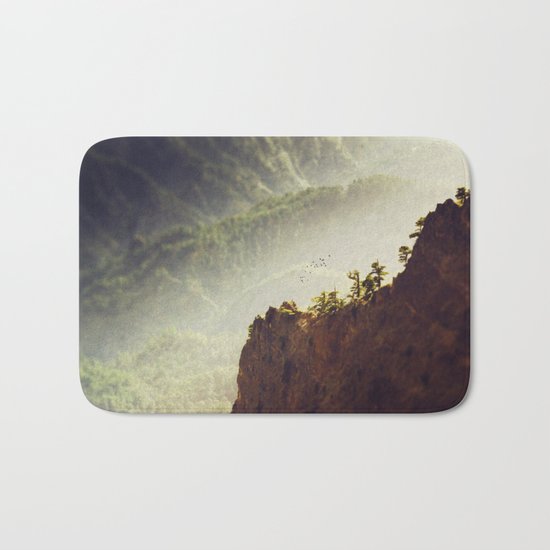 Long Way Down - Caldera de Taburiente - La Palma Bath Mat