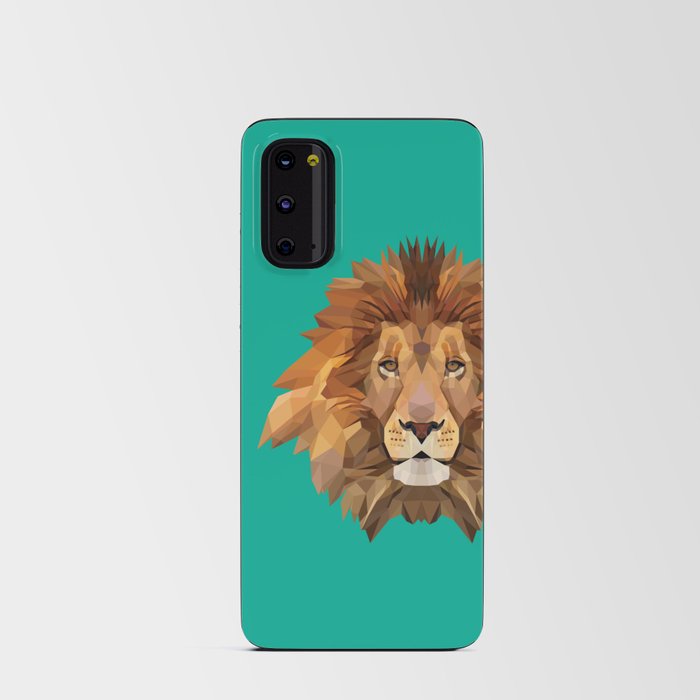 Lion king polygon animal Android Card Case