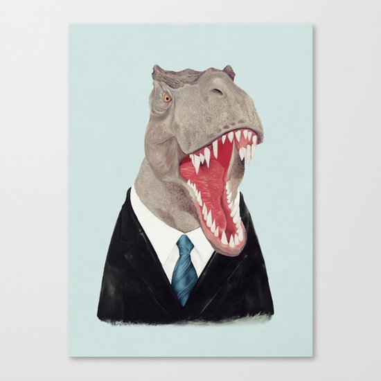 T. Rex - All Business Canvas Print