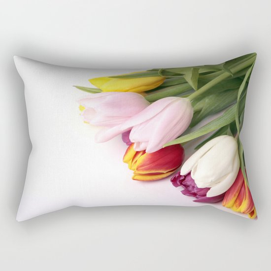 tulips Rectangular Pillow
