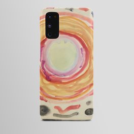 Edvard Munch - The artist and his sick eye. Optical illusion. Android Case