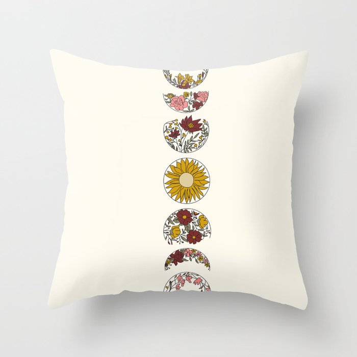 moon throw pillow